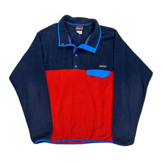 Synchilla Patagonia Fleece - Large Block Colour Polyester
