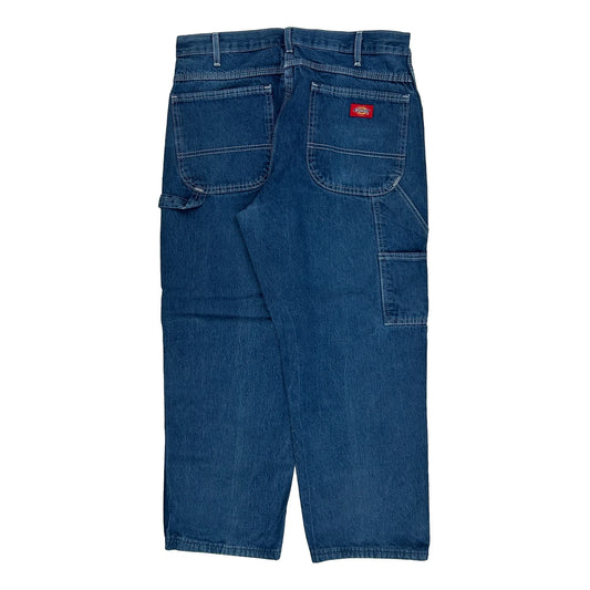 Vintage Dickies Carpenter Jeans - 33W 27L Blue Cotton
