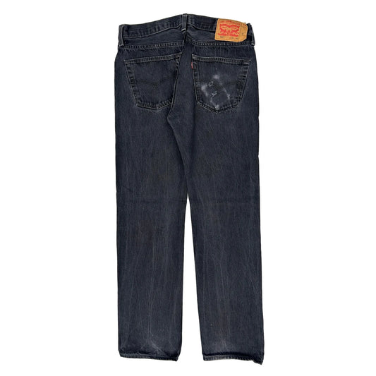 Vintage 501 Levis Jeans - 34W 34L Black Cotton