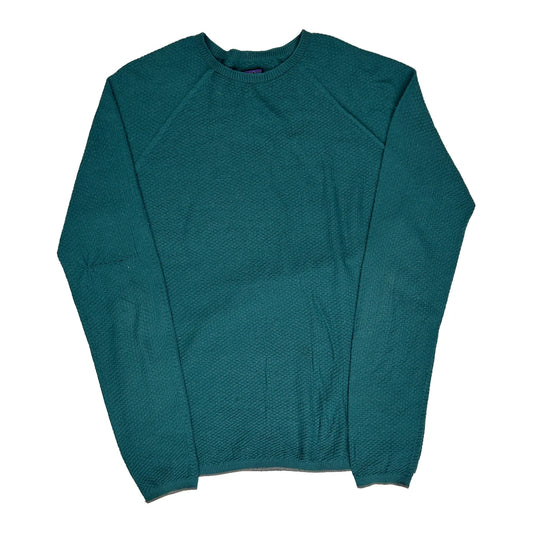 Vintage Patagonia Jumper - Large Green Knitted