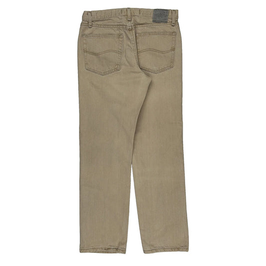 Lee Jeans - 32W 31L Beige Cotton