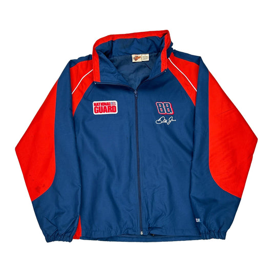 Winners Circle Nascar Jacket - Medium Blue Polyester