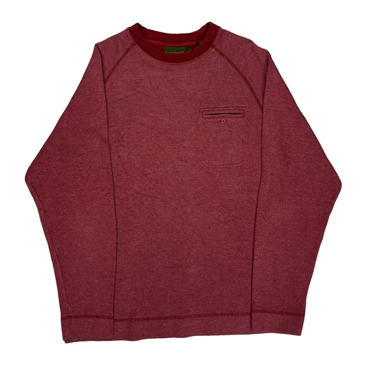 Timberland Jumper - Medium Red Cotton Blend