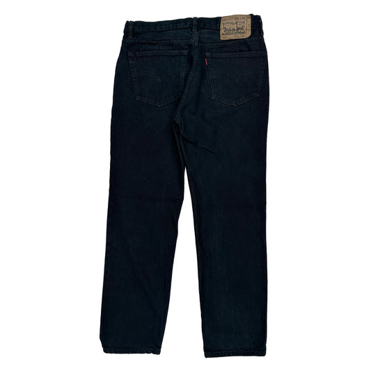 501 Levis Jeans - 32W 29L Black Cotton