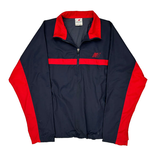 New Balance Windbreaker - Medium Navy Nylon