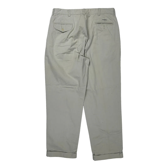 Polo By Ralph Lauren Trousers - 34W 30L Beige Cotton