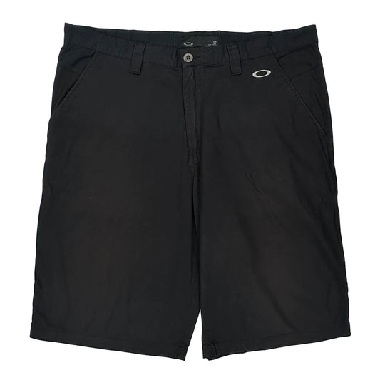 Oakley Chino Shorts - 38W 10L Black Cotton