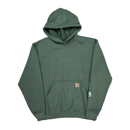 Carhartt Hoodie - Large Green Cotton