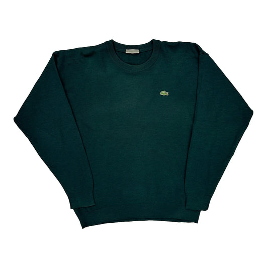 Lacoste Jumper - XL Green Cotton