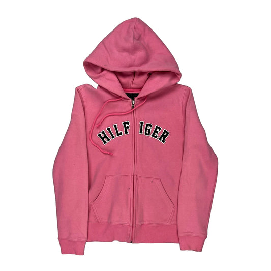 Tommy Hilfiger Hoodie - Medium Pink Cotton