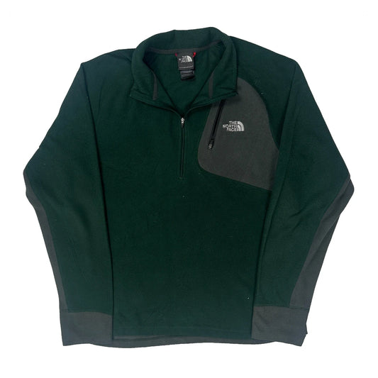 The North Face Fleece - Large Green Polyester