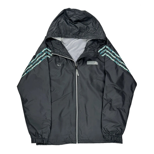 Adidas Jacket - Large Black Polyester
