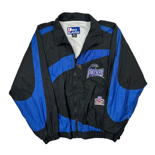 Carolina Panthers Pro Player Windbreaker - XL Black Polyester