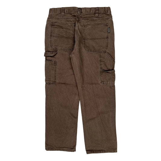 Vintage Wolverine Cargo Trousers - 36W 30L Brown Cotton