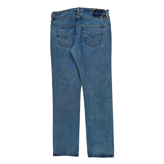 501 Levis Jeans - 33W 34L Blue Cotton