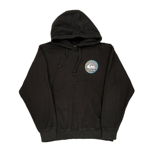 Quiksilver Hoodie - XL Black Cotton