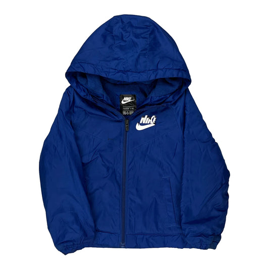 Age 4 Nike Windbreaker - Small Blue Polyester