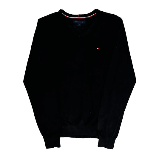 Tommy Hilfiger Jumper - Medium Black Cotton
