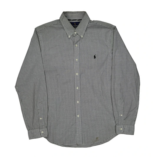 Ralph Lauren Checked Shirt - No Size Black & White Cotton