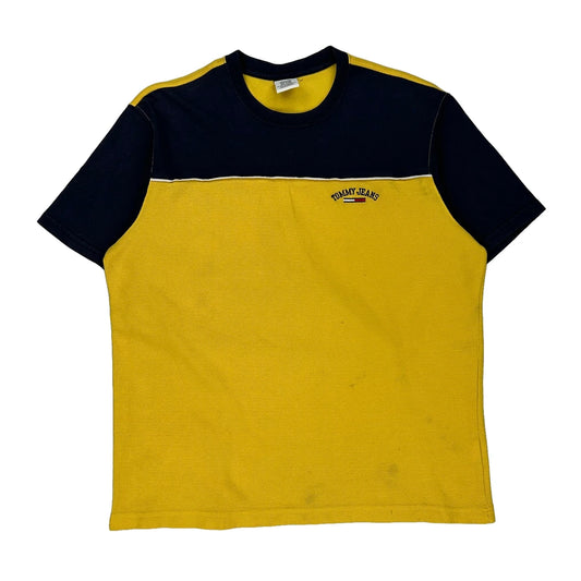 Tommy Jeans T-Shirt - Large Navy Cotton