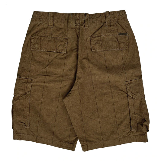 Billabong Cargo Shorts - 31W 11L Brown Cotton
