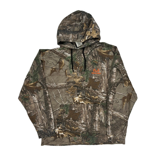 Realtree Camo Hoodie - Large Camo Cotton Blend