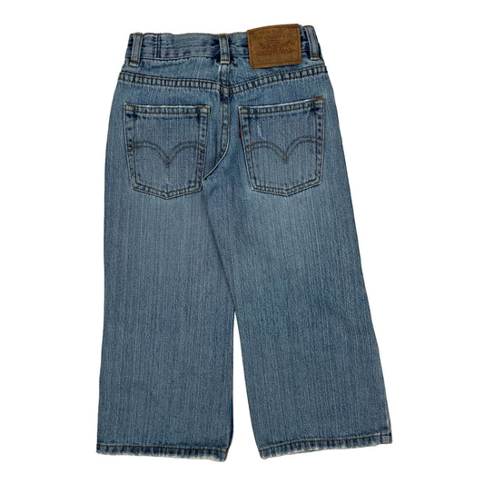 Vintage Age 4 Levis Boot Cut Jeans - X-Smallw 16L Blue Cotton