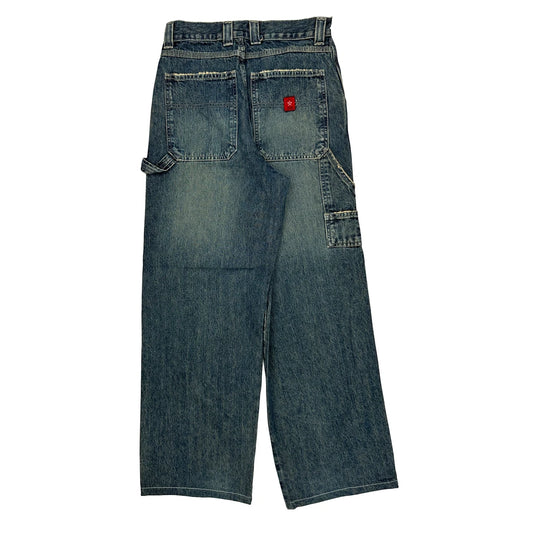 Unbranded Carpenter Jeans - 30W UK 10 Blue Cotton