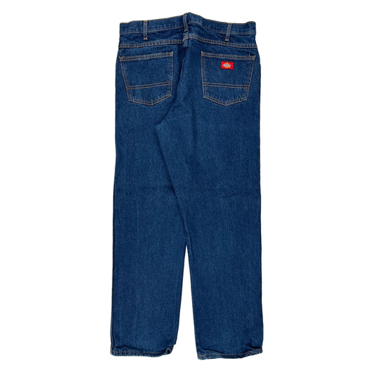 Dickies Jeans - 36W 30L Blue Cotton