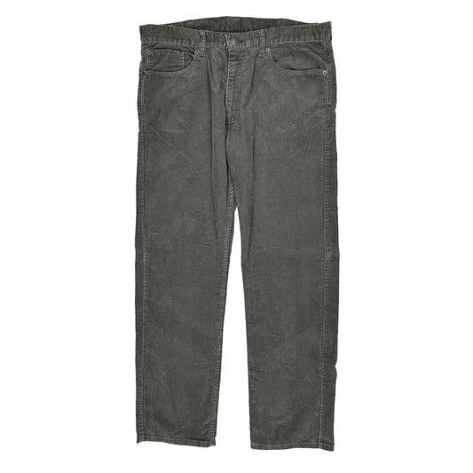 Levis Cord Jeans - 38W 31L Grey Cotton