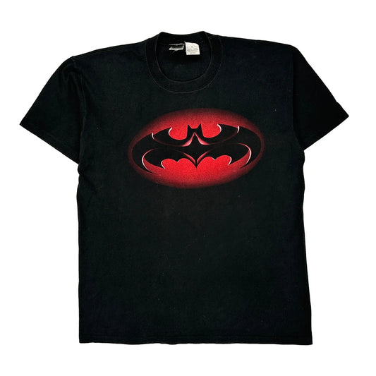 Batman & Robin Warner Bros Graphic T-Shirt - XL Black Cotton