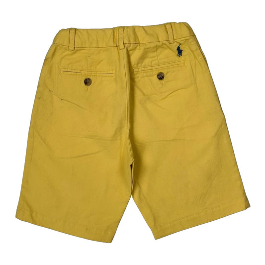 Vintage Age 8 Polo By Ralph Lauren Chino Shorts - Mediumw 8L Yellow Cotton
