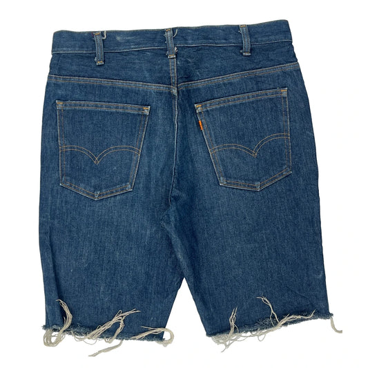 Levis Denim Shorts - 34W 10L Blue Denim
