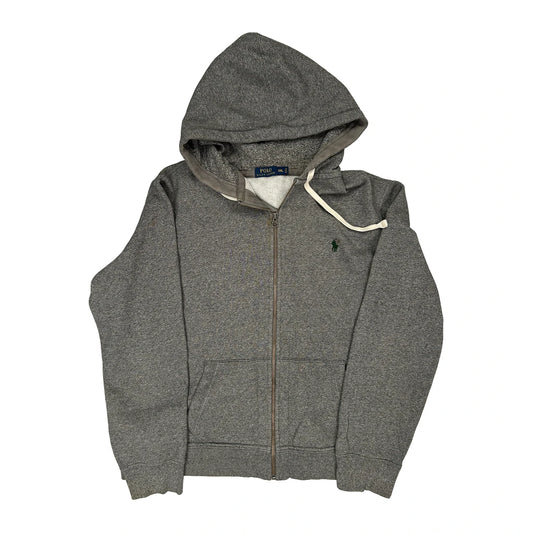 Polo By Ralph Lauren Hoodie - 2XL Grey Cotton Blend