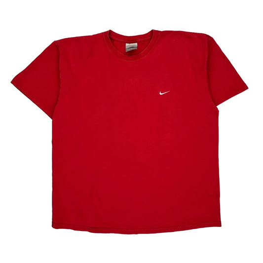 Nike T-Shirt - XL Red Cotton