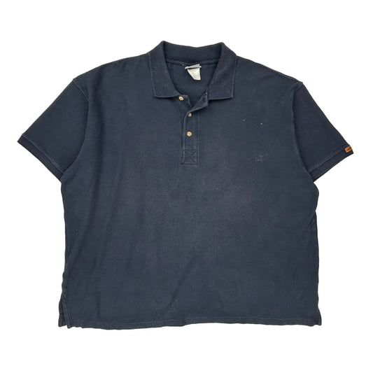 Carhartt Polo Shirt - 3XL Navy Cotton