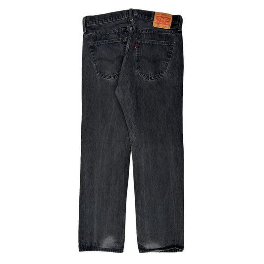 501 Levis Jeans - 34W 31L Grey Cotton