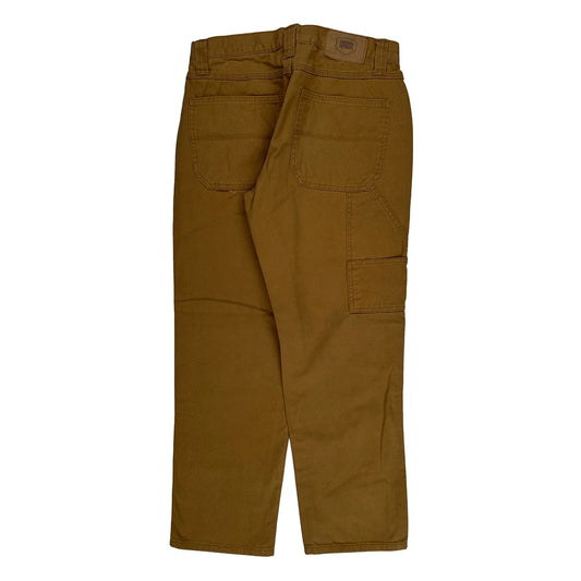 Vintage Berkley Jensen Carpenter Trousers - 32W 30L Brown Cotton