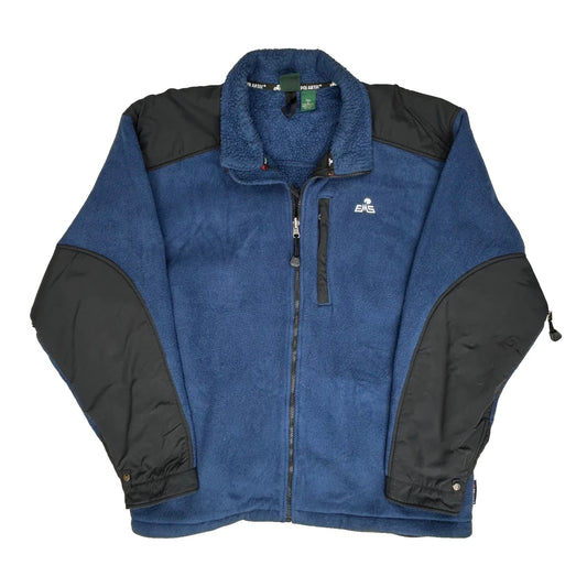 Polartec Fleece Jacket - XL Blue Polyester