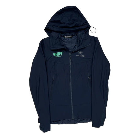 Insulated Arc''Teryx Windbreaker - Small Navy Nylon
