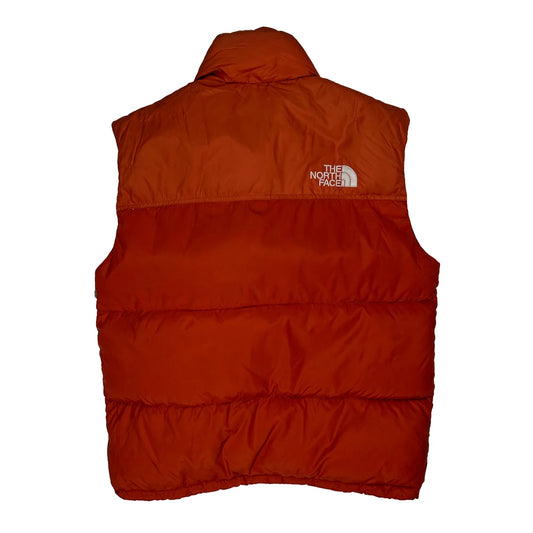 The North Face Gilet - Medium Orange Nylon
