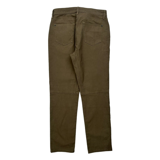 Proof Work Trousers - 34W 32L Brown Cotton