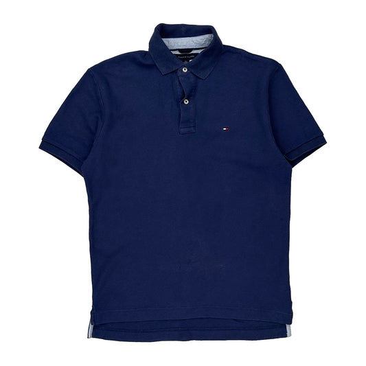 Tommy Hilfiger Polo Shirt - Medium Blue Cotton