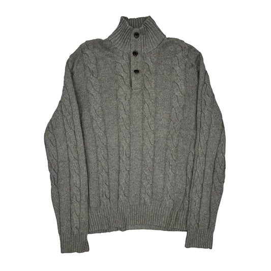 Polo By Ralph Lauren Jumper - Medium Grey Silk Blend