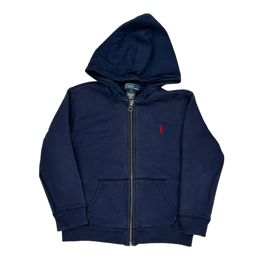 Age 5 Polo By Ralph Lauren Hoodie - Small Navy Cotton