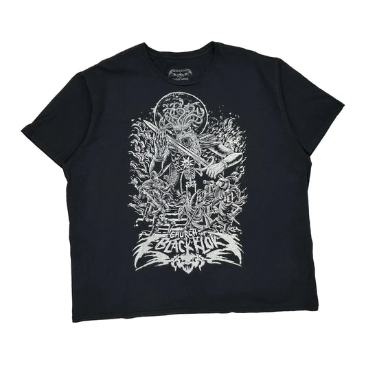 Metalocalypse Graphic T-Shirt - 3XL Black Cotton