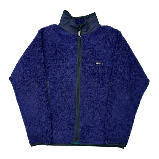 Made In USA Patagonia Fleece Jacket - Large Purple Polyester