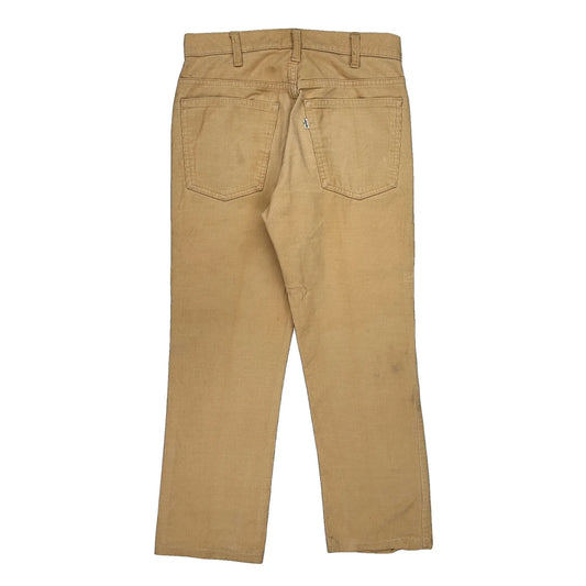 Levis Cord Trousers - 30″ Waist Beige Corduroy