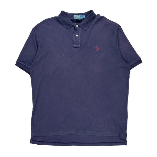 Polo By Ralph Lauren Polo Shirt - XL Navy Cotton