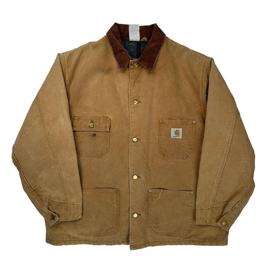 Carhartt Jacket - 3XL Brown Cotton